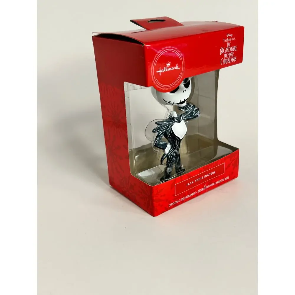 Nightmare Before Christmas Ornament 2019 Hallmark Jack Skellington Holding Head